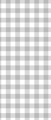 Fabric roller blind for window Gray checks