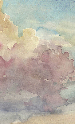 Blackout roller blind Colorful sky
