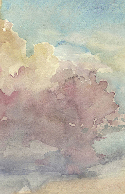 Blackout roller blind Colorful sky