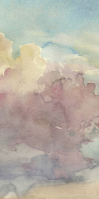 Blackout roller blind Colorful sky