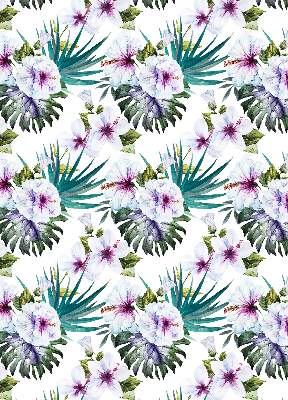 Blackout roller blind Flowers