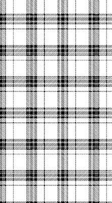 Blackout roller blind for window Gray tartan