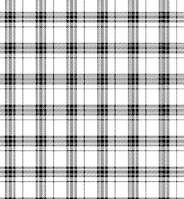 Blackout roller blind for window Gray tartan