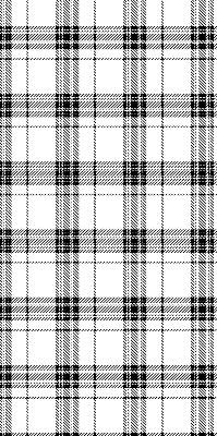 Blackout roller blind for window Gray tartan