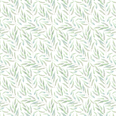 Blackout roller blind Green leaves