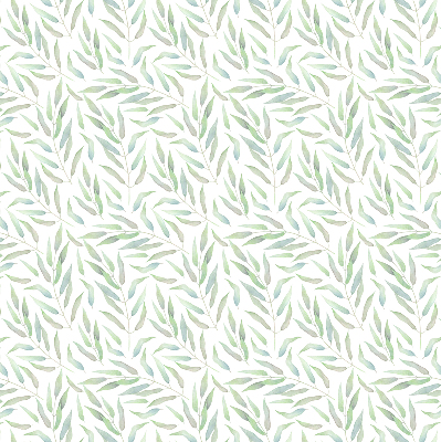 Blackout roller blind Green leaves