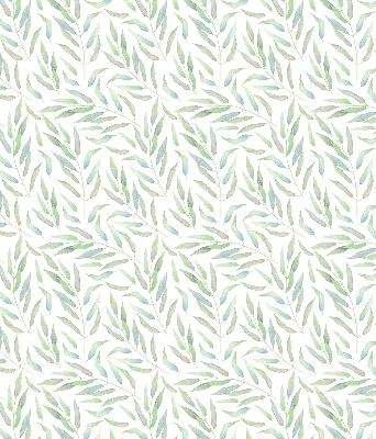 Blackout roller blind Green leaves