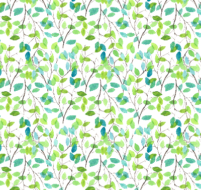 Fabric roller blind for window Twigs