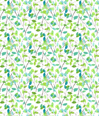 Fabric roller blind for window Twigs