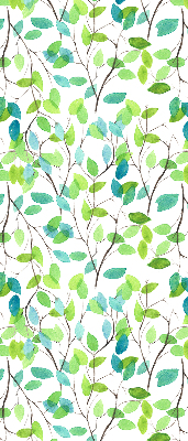 Fabric roller blind for window Twigs