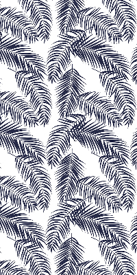 Blackout roller blind fern leaves pattern