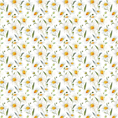 Blackout roller blind for window Daisies