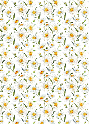 Blackout roller blind for window Daisies