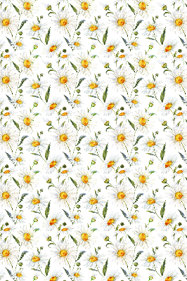 Blackout roller blind for window Daisies