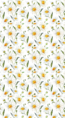 Blackout roller blind for window Daisies