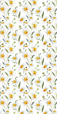 Blackout roller blind for window Daisies
