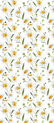 Blackout roller blind for window Daisies