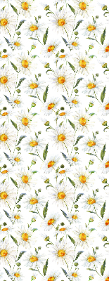 Blackout roller blind for window Daisies