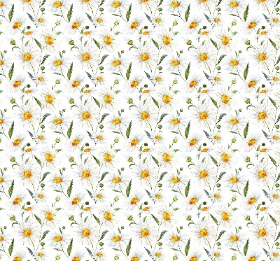 Blackout roller blind for window Daisies
