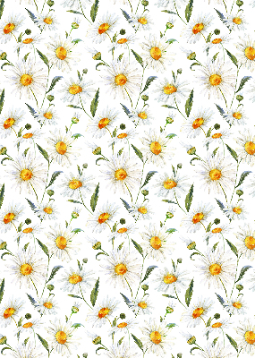 Blackout roller blind for window Daisies
