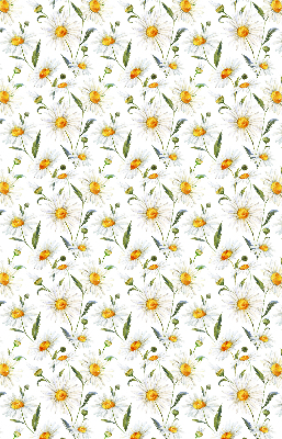 Blackout roller blind for window Daisies