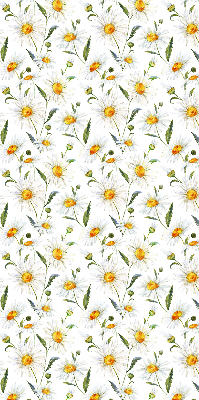 Blackout roller blind for window Daisies