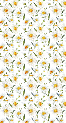 Blackout roller blind for window Daisies