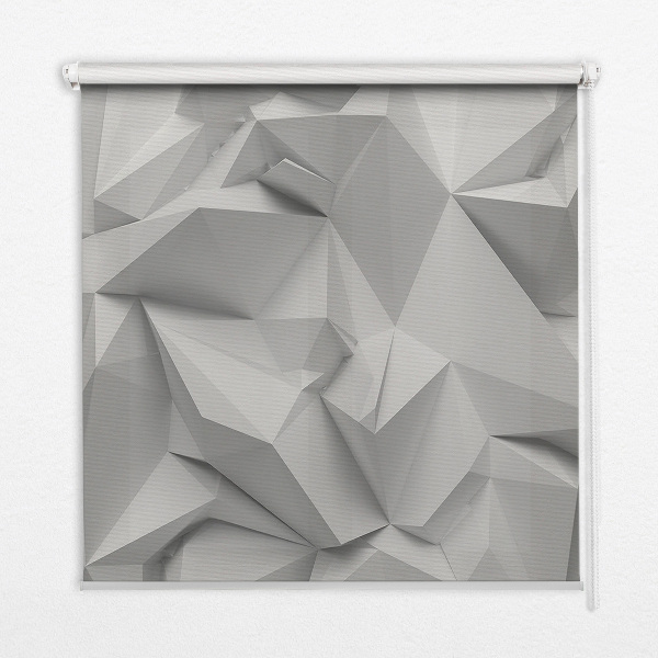 Blackout roller blind 3D paper wall