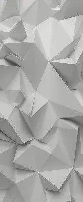 Blackout roller blind 3D paper wall pattern
