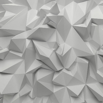 Blackout roller blind 3D paper wall pattern