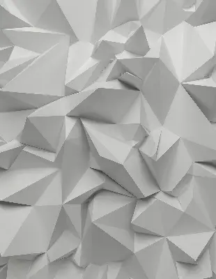 Blackout roller blind 3D paper wall pattern
