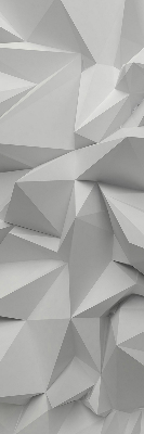 Blackout roller blind 3D paper wall