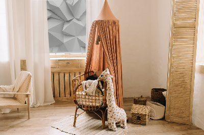 Blackout roller blind 3D paper wall