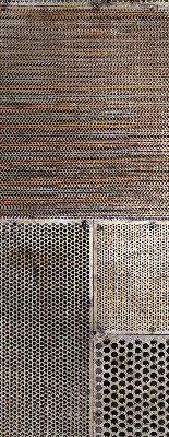 Blackout roller blind for window Metal wall