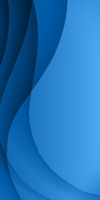 Fabric roller blind for window Blue waves