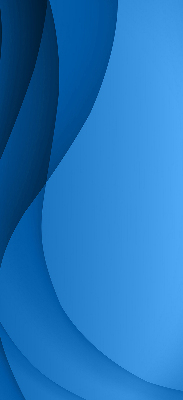 Fabric roller blind for window Blue waves