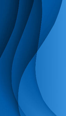 Fabric roller blind for window Blue waves