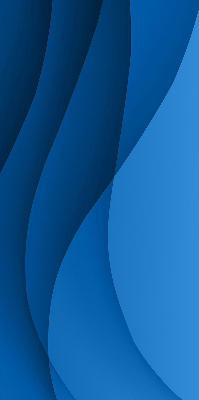 Fabric roller blind for window Blue waves