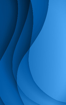 Fabric roller blind for window Blue waves