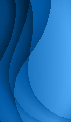 Fabric roller blind for window Blue waves