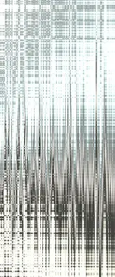 Fabric roller blind for window mirror abstraction design