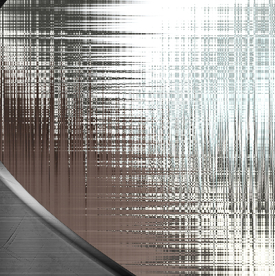 Fabric roller blind for window Mirror abstraction