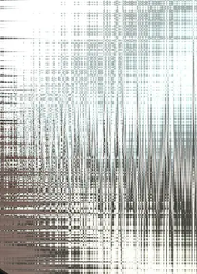 Fabric roller blind for window mirror abstraction design