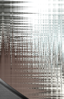 Fabric roller blind for window Mirror abstraction