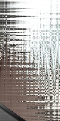 Fabric roller blind for window Mirror abstraction