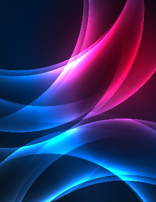 Blackout roller blind Colorful animation