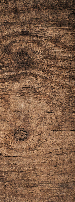 Fabric roller blind for window Dark wood
