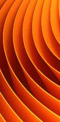 Blackout roller blind for window Orange abstraction