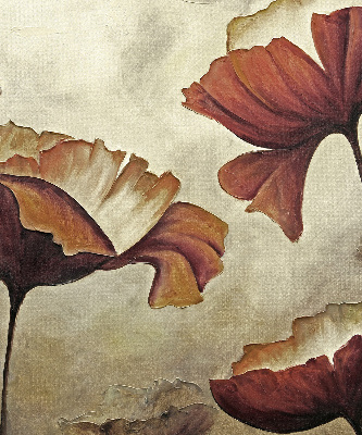 Blackout roller blind Flowers