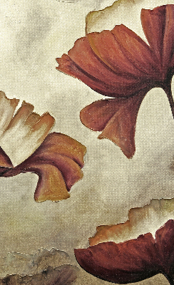 Blackout roller blind Flowers